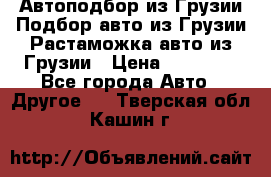 Автоподбор из Грузии.Подбор авто из Грузии.Растаможка авто из Грузии › Цена ­ 25 000 - Все города Авто » Другое   . Тверская обл.,Кашин г.